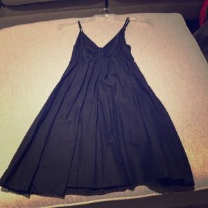 Italian black sun dress